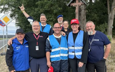 BMC-Sport­warte beim Bergrennen Eichenbühl