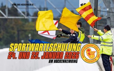 Sport­war­te­schulung 24. und 25. Januar 2026 – Anmeldung ab sofort möglich