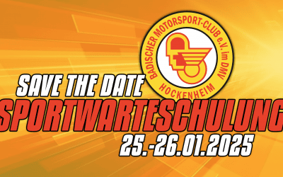 Sportwarteschulung SDS 2025 am Hockenheimring – Werde Teil des Motorsports!