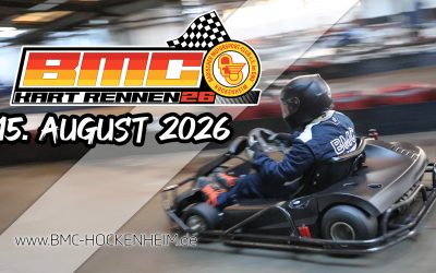 BMC Kartrennen 2026 – Jetzt anmelden!  Samstag 15.08.2026