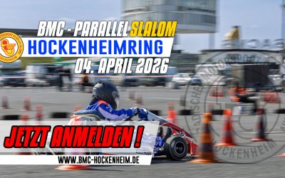 Jetzt anmelden: 2. BMC Parallel Slalom beim 1000 km Rennen am Hocken­heimring 04. April&nbsp;2026
