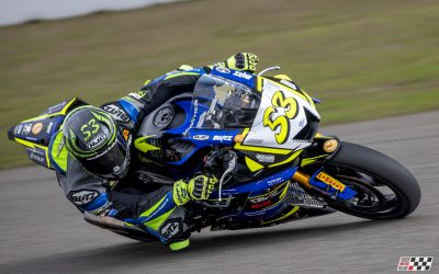 BMC Mitglied Nicolai Kraft wird als Sechster bester Deutscher Fahrer in Hockenheim